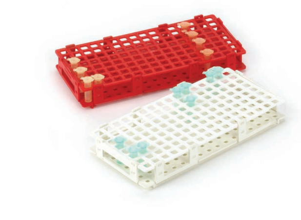 Snap Together 128-Place Racks for 1.5mL and 2.0 mL Microtubes